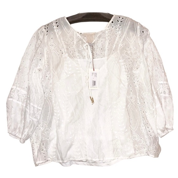 Johnny Was NWT Janine peasant top - Picture 5 of 17